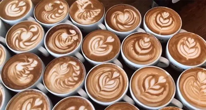 barista latte art