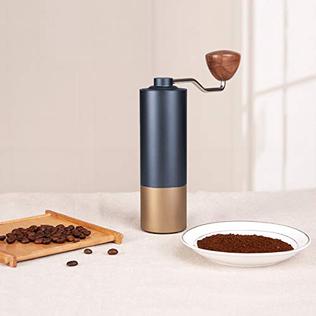  MITBAK Manual Coffee Grinder With Adjustable Settings, Sleek  Hand Coffee Bean Burr Mill Great for French Press, Turkish, Espresso & More