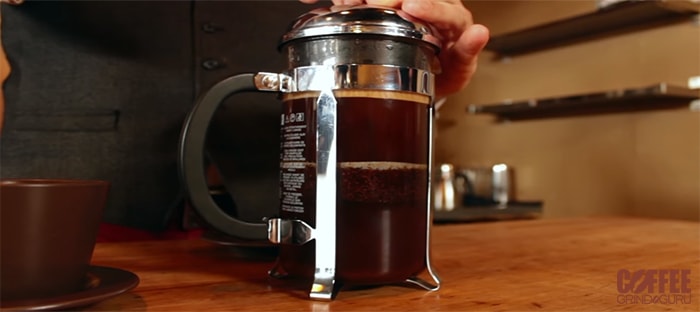 french press brewing method