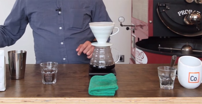 how to brew hario V60 coffee