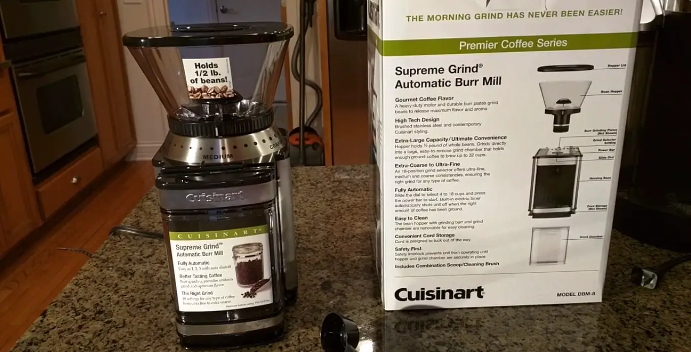 Cuisinart DBM-8 unbox