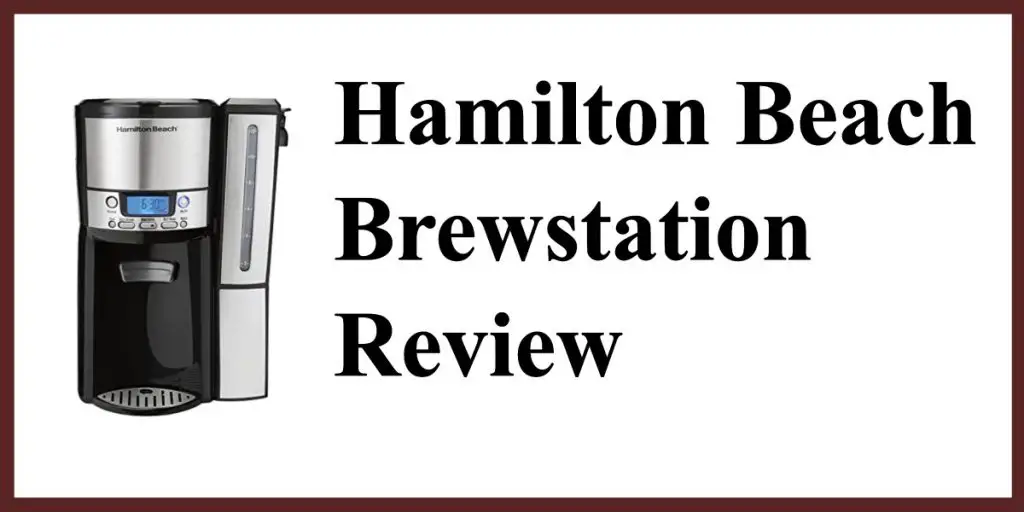 Hamilton beach brewstation header