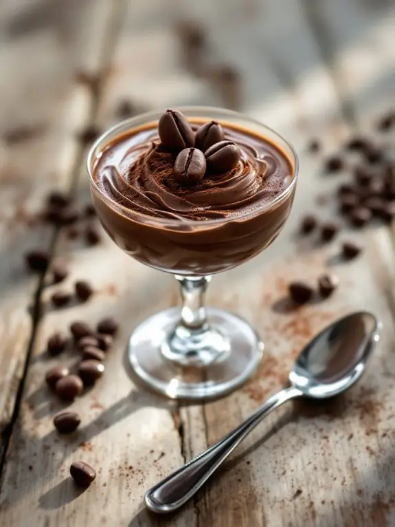 rich espresso chocolate dessert